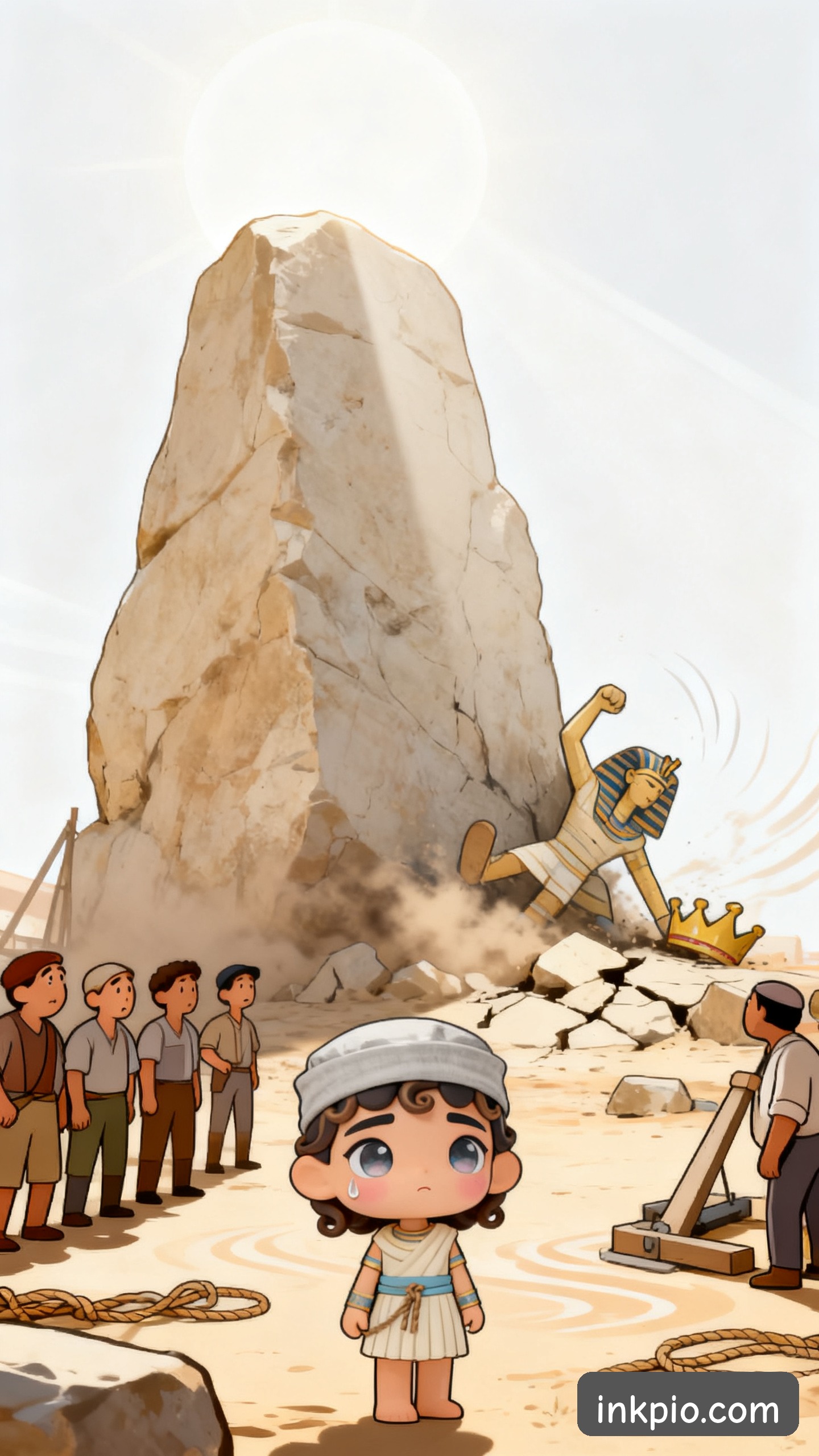 How One Rope Tamed Gravity in 2600 BC